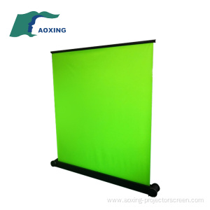 Luxury aluminum portable foldable Mobile Green screen